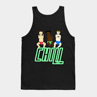 Time to Chill with Baby Boos, Little Boys ! Tank Top